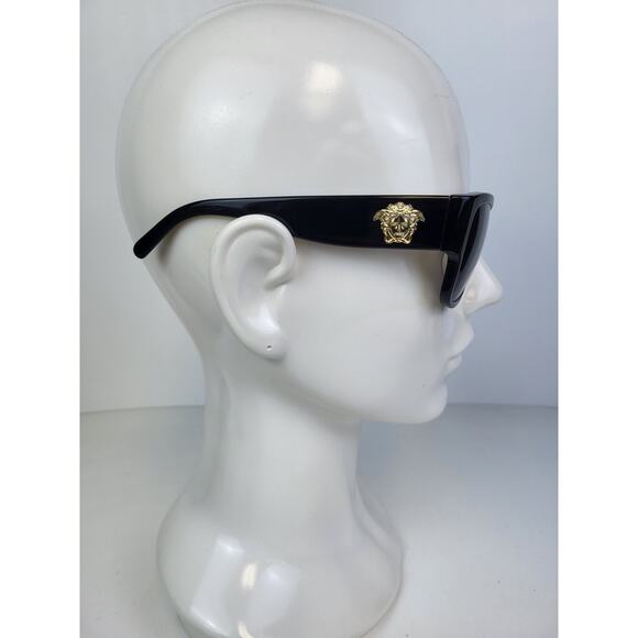 Versace Sunglasses 4275 Black 58/18 Gold Medusa